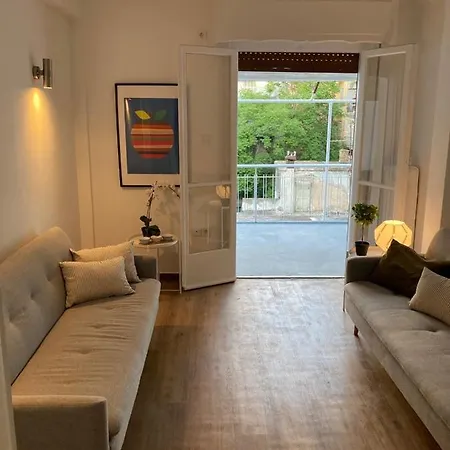 Great With Terrace In Apartment Athens